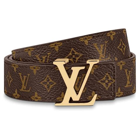 louis vuitton brown lv belt|real brown louis vuitton belt.